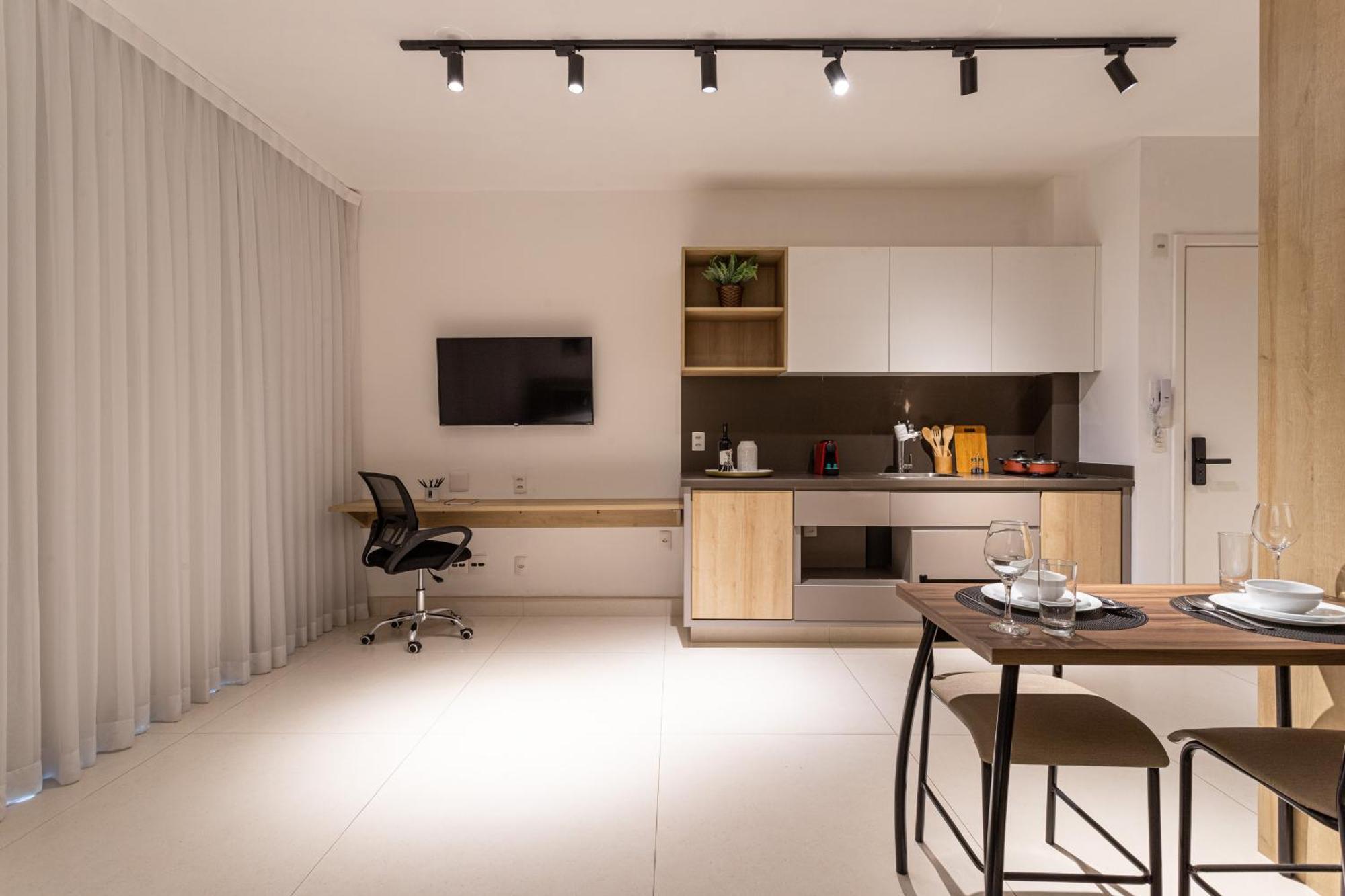 サンパウロPredio Completo Com Piscina No Itaim Bibi Proximo A Faria Lima - Upper Itaimアパートメント 部屋 写真